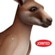 thumbnail image 3 of Decoración Beistle Jointed Kangaroo del interior de Australia, 3 of 7