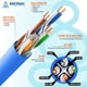 thumbnail image 4 of Cable Plenum Cat6 1000 Pies Utp 23 Awg 550 Mhz Gris, 4 of 6