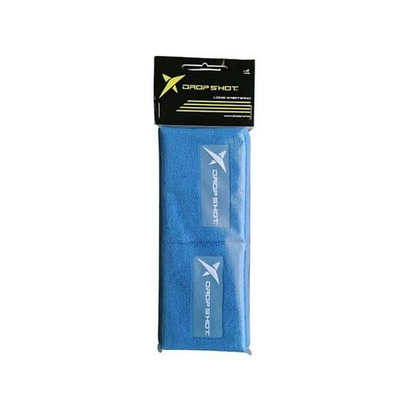 Muñequera Drop Shot Larga Azul X2 Tenis Padel