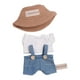 thumbnail image 2 of Camiseta Y Pantalones De Muñeca De Peluche, Moda, Haz Tus Propias Muñecas Para Muñeca De 6,69 Pulgadas, Pantalones Azul Claro A, 2 of 3