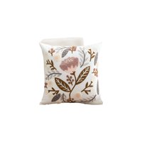 Genérico - Set De 4 Fundas Bordadas 45X45 C33