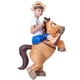 thumbnail image 3 of Disfraz inflable de vaquero montando a caballo para Halloween, para niño, 3 of 9