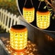 thumbnail image 3 of Faroles solares colgantes para exteriores, luces decorativas ahuecadas, luz LED decorativa para jardín, decoración delicada para patio, 1 paquete, 3 of 5