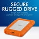 thumbnail image 2 of Disco duro externo LaCie Rugged Secure 2 TB USB-C 3.0 130 MB/s, 2 of 7
