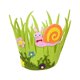 thumbnail image 3 of Encantadora Canasta De Huevos De Pascua De Fieltro No Tejido, Bolsa De Regalos, Adorno De Pascua, Caracol, 3 of 5