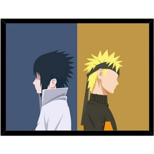 Genérico - Cuadro Decorativo Naruto Y Sasuke Medidas 30X40 Cm