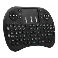 Genérico - Teclado Bluetooth Smart Touchpad Qwerty Negro