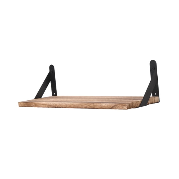 Estantería De Pared Para Almacenamiento, Soportes De Madera Para Habitación, Decoración Del Hogar, Estantería Colgante De Estilo Rústico M
