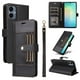 thumbnail image 1 of FOXDOCK Funda tipo Cartera para Samsung Galaxy A06 – Cubierta de Cuero PU con Múltiples Ranuras, Bolsillo para Efectivo y Correa de Muñeca, 1 of 6