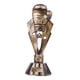 thumbnail image 3 of Guantes De Boxeo Trofeo Guante De Boxeo Escultura Premio De Boxeo Para La Decoración Del Hogar Bronce, 3 of 5