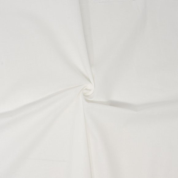 Tela Roc-lon 274 cm 100% algodón blanco 3 yardas