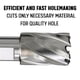 thumbnail image 2 of Cortador Anular Drill America 13/16" x 2" HSS Serie DWC, 2 of 9