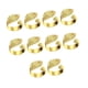 thumbnail image 4 of 10 Anillos De Servilleta Con Forma De Hoja, Dorados, Para Mesas, Fiestas, Celebraciones Y Reuniones Familiares., 4 of 5