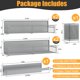 thumbnail image 2 of Estante magnético para especias DTUQYX para refrigerador con porta servilletas de papel, 2 of 7