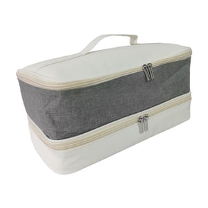 Ioensy - Estuche De Viaje Para Secador De Pelo, Bolsa De Viaje Portátil, Estuche De Transporte De Doble Capa