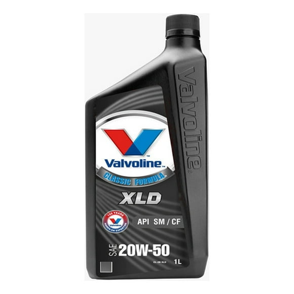 Aceite Motor 20w50 Valvoline Api Sm Xld Plus 1 Litro