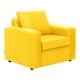 thumbnail image 2 of Sofa Kendy 1c Felpa 30 Amarillo, 2 of 5