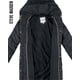 thumbnail image 2 of Chaqueta Steve Madden Long Chevron acolchada azul marino para mujer, 2 of 7
