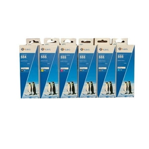 Genérico - Pack Tintas Compatible Para T554/T555 L-8160/L-8180