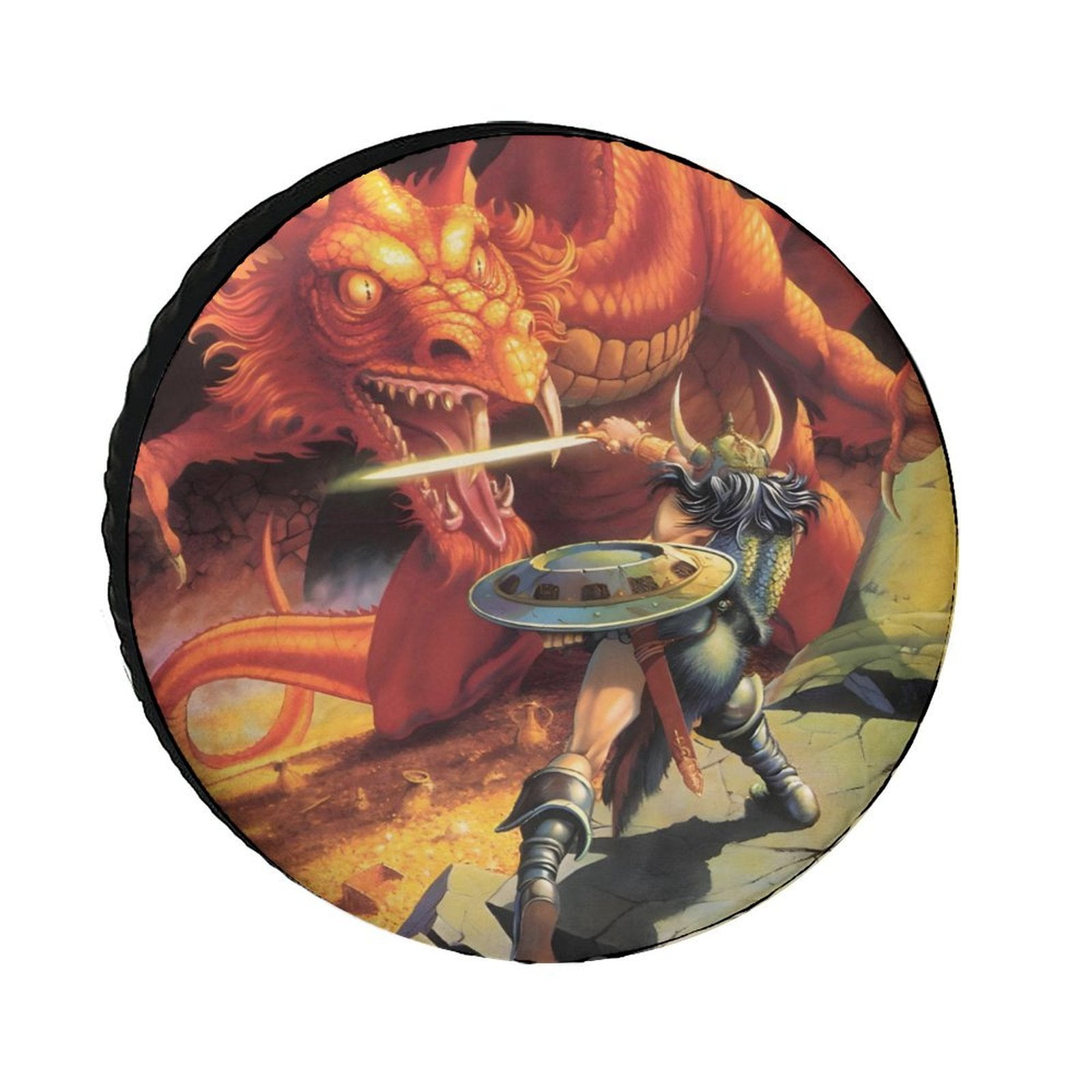 Accesorio - Funda para Neumático Desmarcar Calabozos y Dragones 76cm