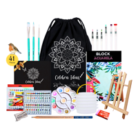 Celebra Ideas - Set De Arte Con Pinturas Acuarela Kit Artistico Con Atril
