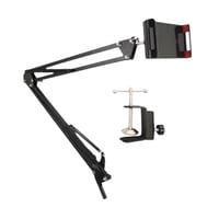 Bothyi - Soporte De Tableta De Escritorio Con Abrazadera Para Teléfono Y Tableta, Soporte Para Escritorio Y Cama