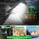 thumbnail image 2 of Lámpara solar para exteriores de 213 LED con sensor de movimiento, impermeable, ajustable hasta 180°, para pared, jardín, calle, porche, 2 unidades, 2 of 5