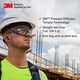 thumbnail image 4 of Gafas de Seguridad 3M SecureFit 600 Lente Clara Negro, 4 of 6