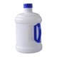 thumbnail image 1 of Botella De Agua Reutilizable De 3 L, Cubo Vacío Para Almacenar Agua, Ideal Para Camping, Caravana, Color Blanco Lechoso Y Azul., 1 of 5