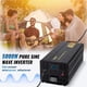 thumbnail image 2 of Inversor de corriente VEVOR Pure Sine Wave 5000 W DC 12 V a AC 120 V, 2 of 9