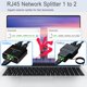 thumbnail image 4 of Divisor Ethernet LIEZHUA Gigabit 1 a 2 con cable de alimentación USB, 4 of 9