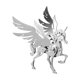 thumbnail image 1 of Kit de maqueta 3D de metal FILASLFT, pequeño unicornio mecánico, 1 of 7