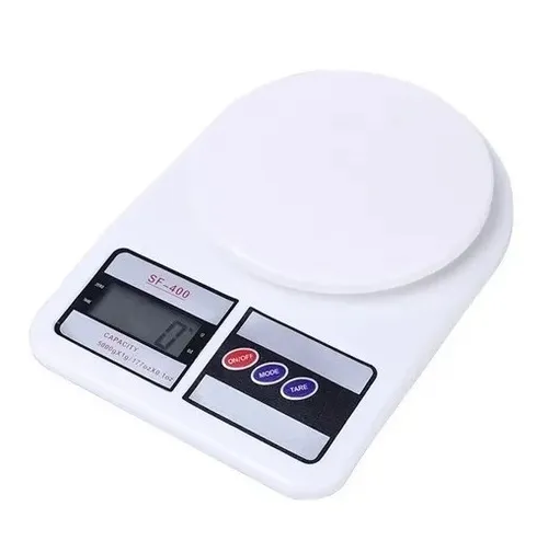 Genérico - Balanza Digital Cocina Comercio 10Kg Color Blanco