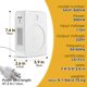 thumbnail image 5 of Convertidor de voltaje SUNSHUN Step Up 110V/120V a 220V/240V 500W, 5 of 6