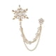 thumbnail image 2 of Copos De Nieve Broche Borla Cadena Regalos Popular Traje Abrigo Broche Para Baile, 2 of 5