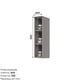 thumbnail image 2 of Mueble de Cocina Especiero Americana Gris Home Mobili, 2 of 3