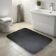 thumbnail image 2 of Alfombra De Baño Ultra Suave 50x80cm Negra, 2 of 3