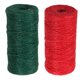 thumbnail image 3 of 2 Rollos 100 M Cuerda De Yute Manualidades DIY Envoltura De Regalos Cuerda De Hilo Rojo Y Verde, 3 of 5