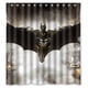 thumbnail image 1 of Cortina de ducha de superhéroe de Los Vengadores Batman, juego de cortina de baño con ganchos, tamaño 66 x 72 pulgadas, 1 of 3