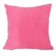 thumbnail image 5 of Funda de almohada de pana de color sólido Sofá cuadrado Funda de cojín Rosa rojo, 5 of 5