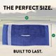 thumbnail image 4 of Toalla de Golf Golf Guys 48 cm x 112 cm Rayas Azul/Blanco, 4 of 7