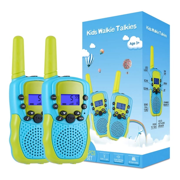Walkie Talkies Selieve para niños de 3 a 12 años, 22 canales