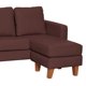 thumbnail image 3 of Seccional Venecia Intercambiable Pu Chocolate, 3 of 4