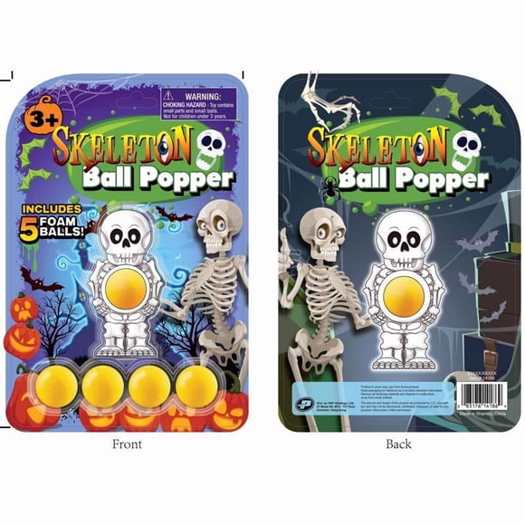 Juguete con forma de bola MasterToys Skeleton, 1 unidad, para niños mayores de 3 años