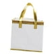 thumbnail image 5 of Bolsa De Comestibles Reutilizable Con Aislamiento, Compacta, Para Transporte De Alimentos En Restaurantes Al Aire Libre, 6 Pulgadas, 2 Capas, Color Blanco, 5 of 5