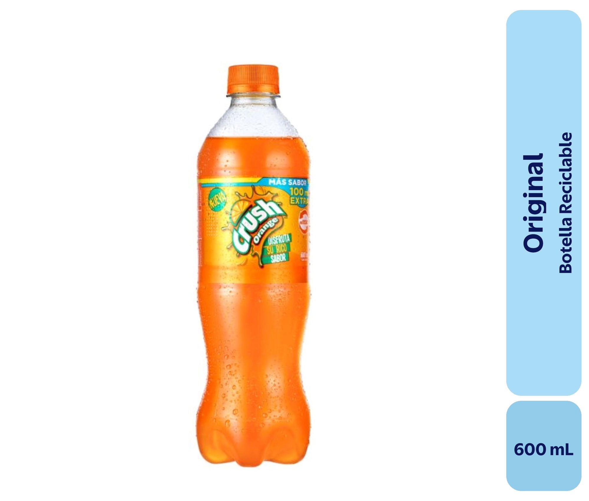 Bebida Naranja Original Botella 600 cc Crush