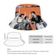thumbnail image 2 of Sombrero Bucket Desmarcar Amor Sin Barreras Blanco/Negro, 2 of 6