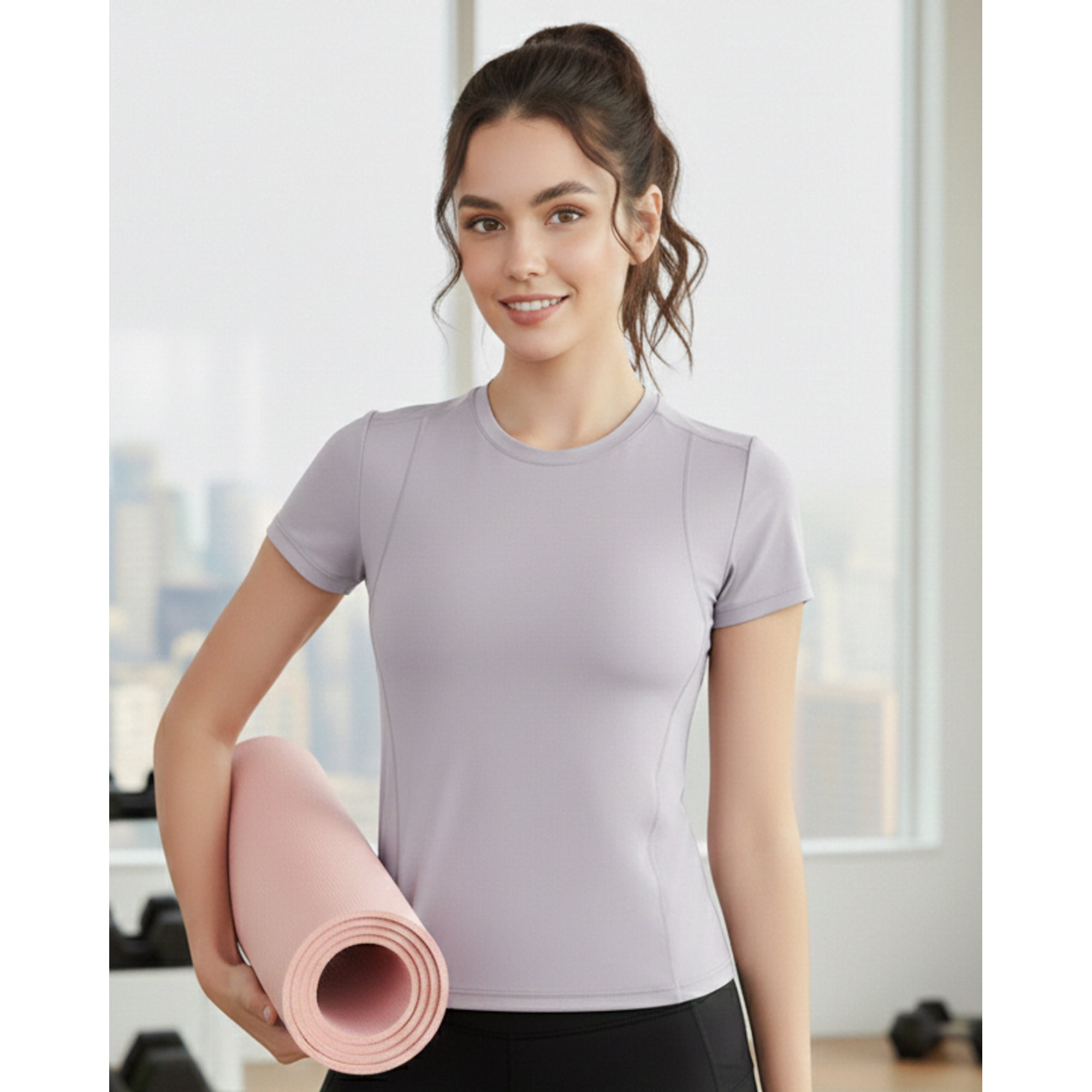 Flix Spa - Polera Deportiva Mujer Manga Corta Fitness