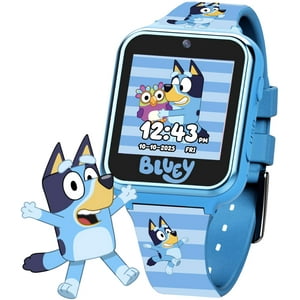 Reloj Inteligente Accutime Bluey Kids Con Cámara, Juegos Y Podómetro