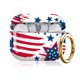 thumbnail image 1 of Estuche QQKVFNG para AirPod Pro 3 (3ª generación, modelo 2025) con bandera del 4 de julio, 1 of 6
